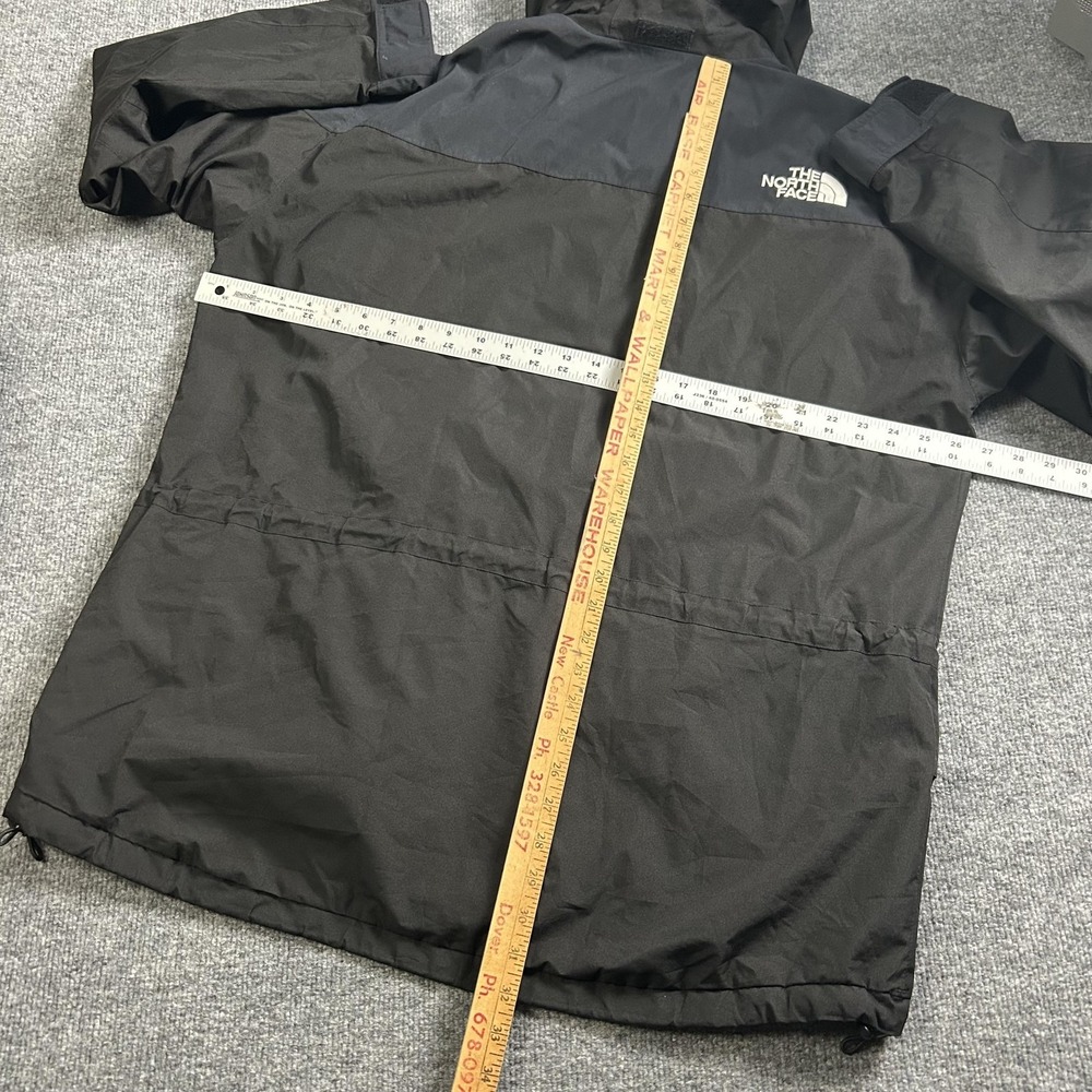 The North Face HydroSeal Jacket Mens XL Black Hooded Rain Waterproof Shell - Picture 8 of 8